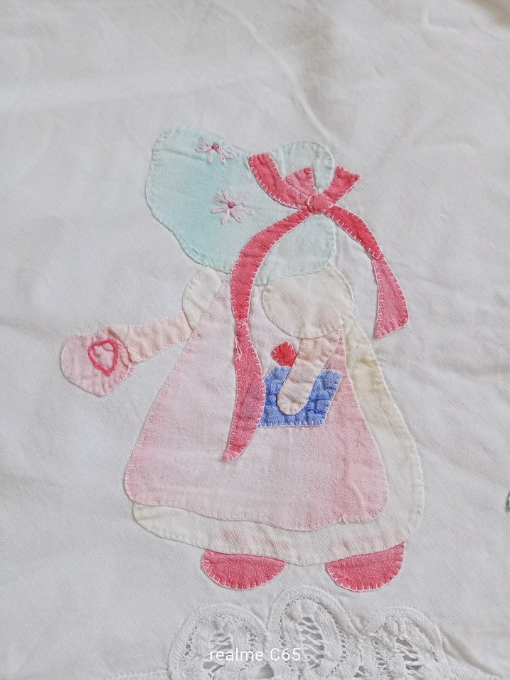 Nakışlı Beyaz Çocuk yorgan nevresim takımı - Görsel 5