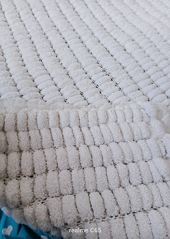 El örgüsü bebek battaniyesi - Görsel 5