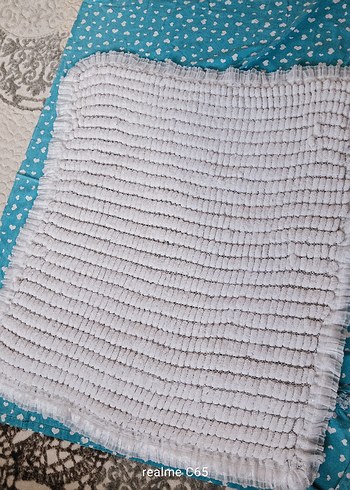 El örgüsü bebek battaniyesi - Görsel 3