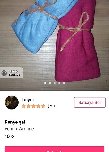 3 şal 1 gozluk 1 kilif ozel ilan