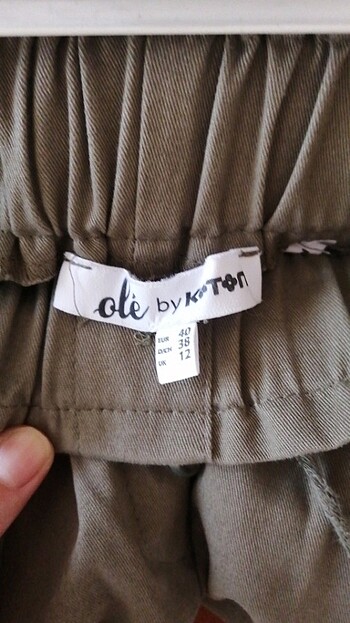 38 Beden haki Renk Pantolon 