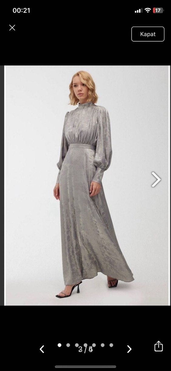 Gri Uzun Kollu Vintage Kadın Elbise
Manuka elbise - Görsel 3