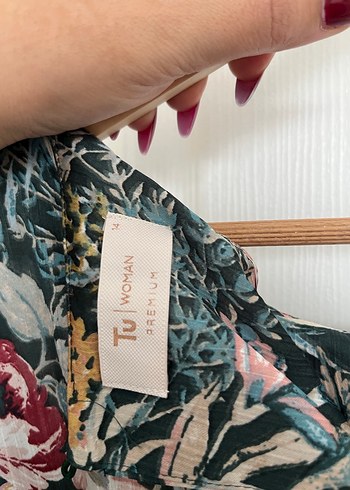 Bohem Çok Renkli Desenli Elbisesi - Görsel 2