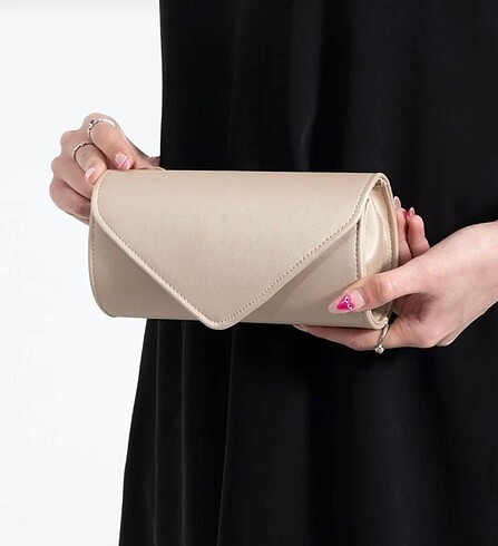Zara pörtföy abiye çanta