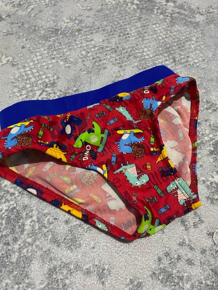 Renkli Desenli Erkek Çocuk Mayo - Görsel 2