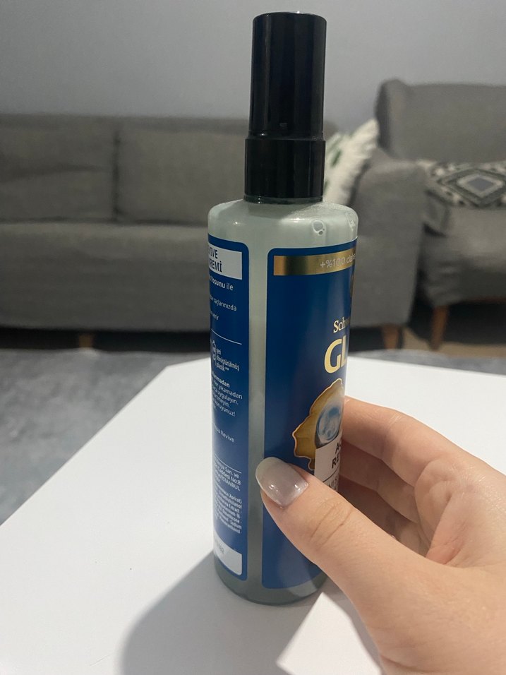 Schwarzkopf Gliss Aqua Revive Sıvı Saç Bakım Kremi - Görsel 3