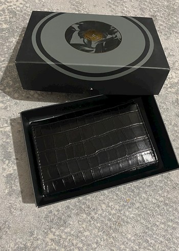 Siyah Deri Kadın cüzdan  - Klasik Elegans - Görsel 6