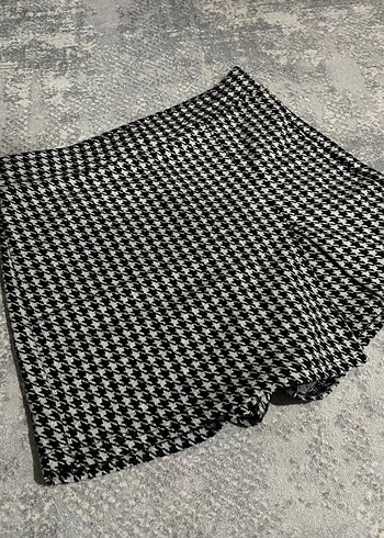 Ekose Mini Etek Volan Detaylı - Görsel 2