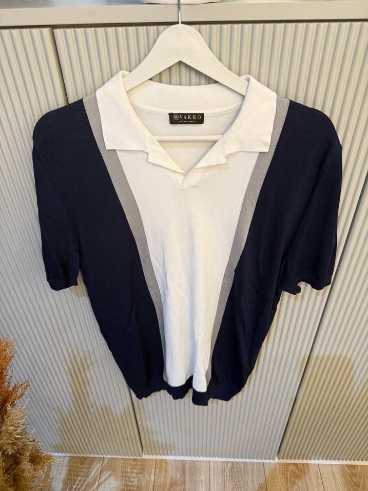 Vakko Parçalı Erkek T-Shirt - Görsel 2