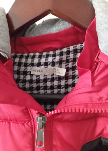 kırmızı şişme mont - Görsel 3