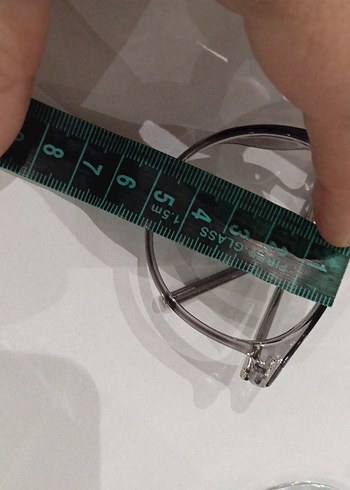 Şeffaf Gri Klasik Kadın Gözlüğü - Görsel 10