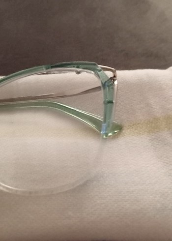 Şeffaf Pastel Yeşil Kadın Gözlüğü - Görsel 4