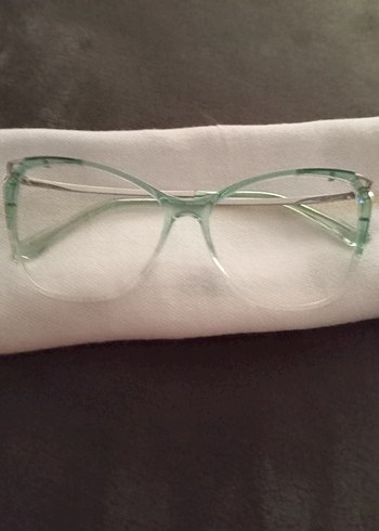 Şeffaf Pastel Yeşil Kadın Gözlüğü - Görsel 7