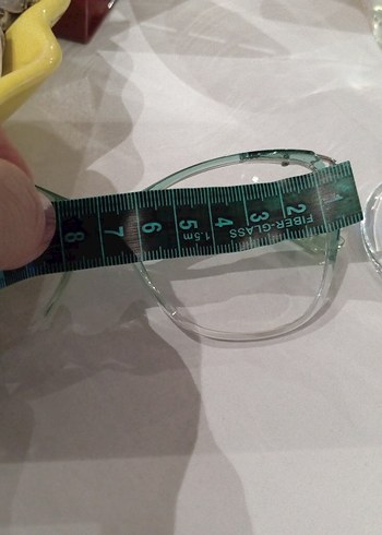 Şeffaf Pastel Yeşil Kadın Gözlüğü - Görsel 13