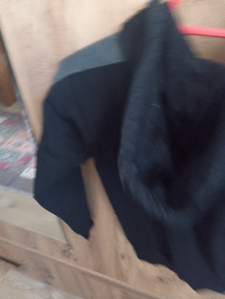 Erkek Çocuk Siyah Kapüşonlu Fermuarlı Ceket - Görsel 3