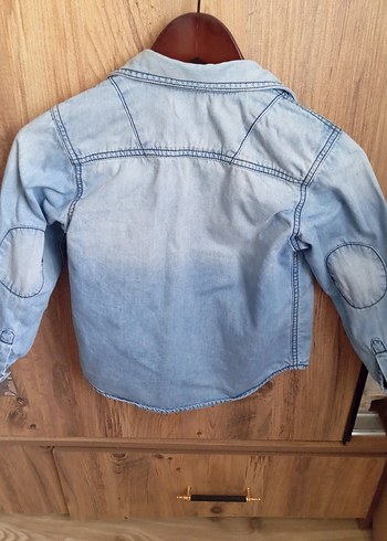 erkek çocuk kot gömlek - Görsel 5