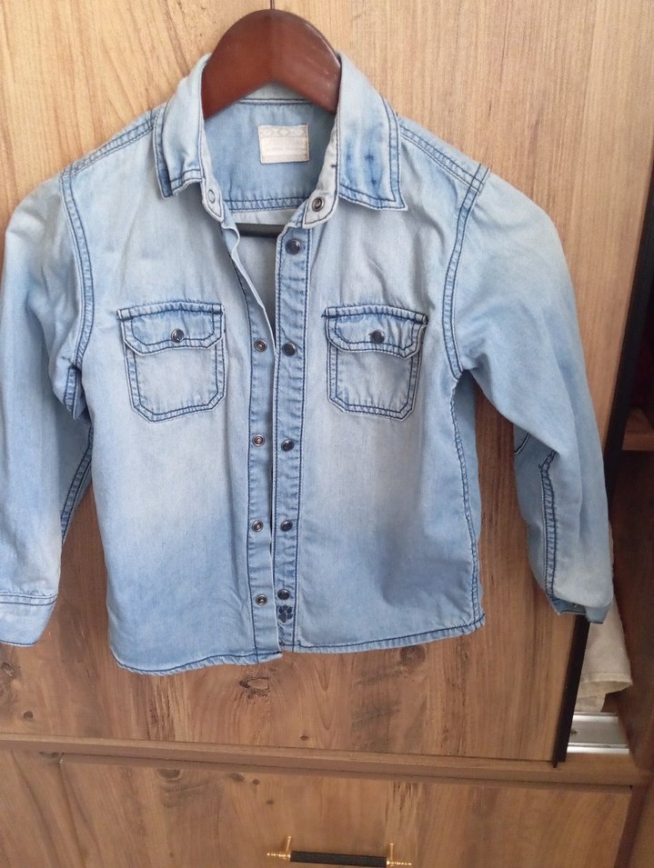 erkek çocuk kot gömlek - Görsel 2