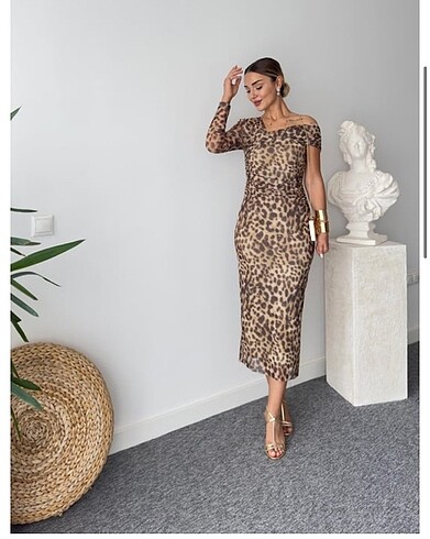 Diğer Leopar elbise