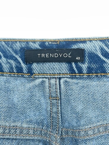 40 Beden mavi Renk Trendyol & Milla Jean / Kot %70 İndirimli.