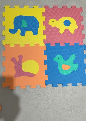 Fisher Price Renkli Çocuk Puzzle Oyunu