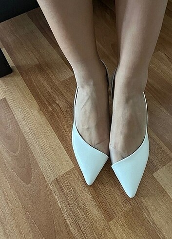 39 Beden beyaz Renk Nişan Ayakkabısı