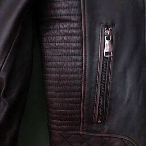 DERİMOD SIfır YENİ Biker Deri Ceket - Görsel 6