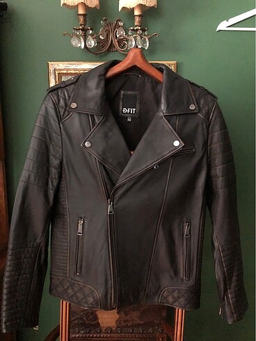 DERİMOD SIfır YENİ Biker Deri Ceket - Görsel 3