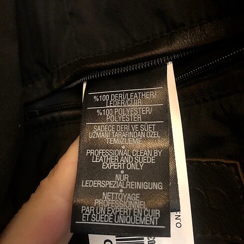 DERİMOD SIfır YENİ Biker Deri Ceket - Görsel 8