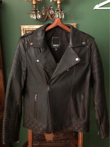 DERİMOD SIfır YENİ Biker Deri Ceket - Görsel 12