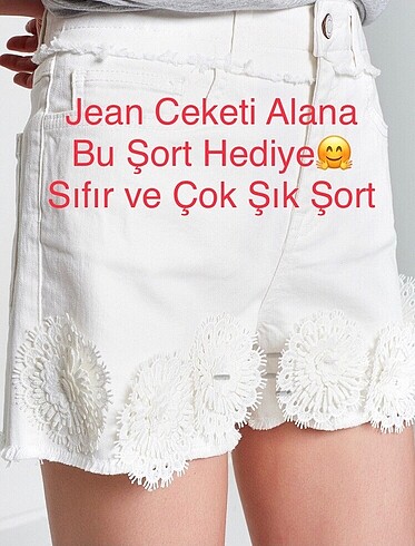 KOTON YENİ VE ETİKETLİ TAŞ DETAYLI JEAN CEKET - Görsel 8