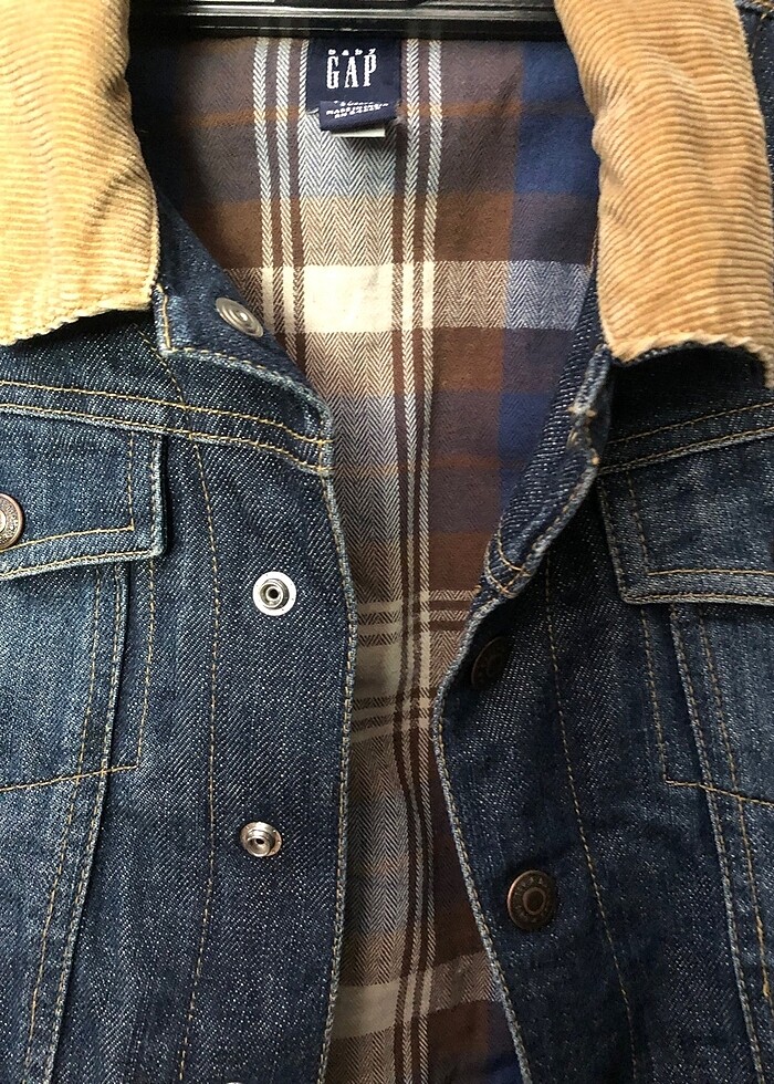 Gap 3-4 yaş Jean Ceket / Kot Ceket - Görsel 5