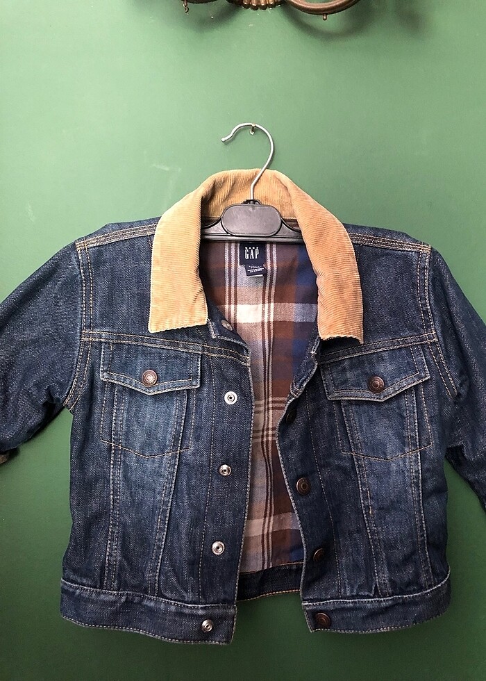 Gap 3-4 yaş Jean Ceket / Kot Ceket - Görsel 4