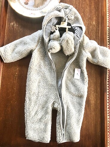 Yenidoğan Beden mavi Renk Gap Baby Orijinal Sıfır Bebek Tulum