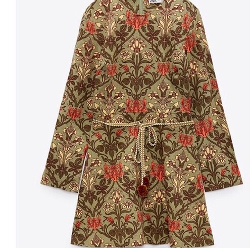 Zara Sıfır Zara Elbise/Tunik Olarak da Kullanılabilir