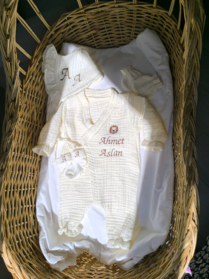 müslin bebek seti - Görsel 4