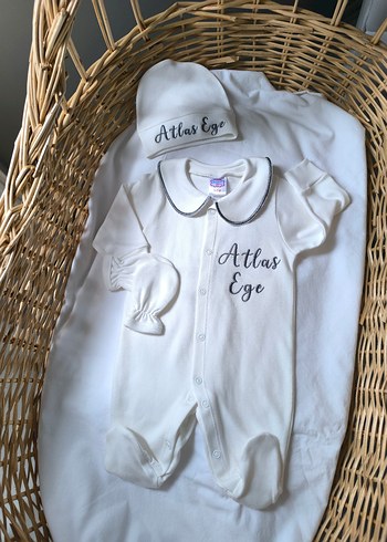 bebe yaka detaylı hastane çıkış - Görsel 3