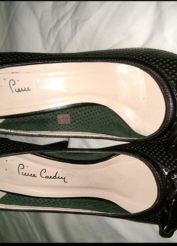 Pierre Cardin 38/39 No #PierCardin ince topuk deri ayakkabı