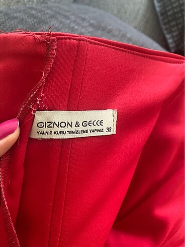 38 Beden Gece elbisesi Giznon&Gecce