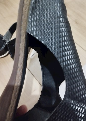 Kadın Siyah Sandalet - Görsel 8