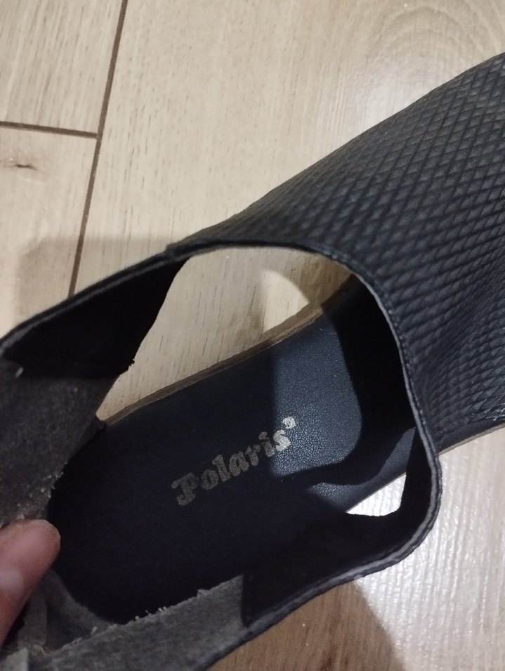 Kadın Siyah Sandalet - Görsel 5