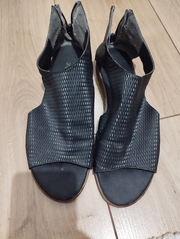 Kadın Siyah Sandalet - Görsel 4