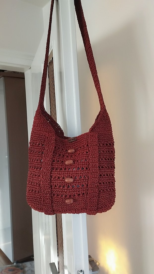 çikolata kahve heybe Kadın Çanta - Görsel 2