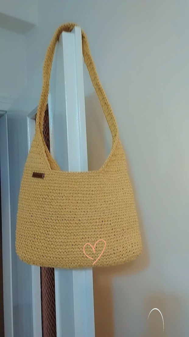 Bej Örgü Kadın Çanta - Görsel 2