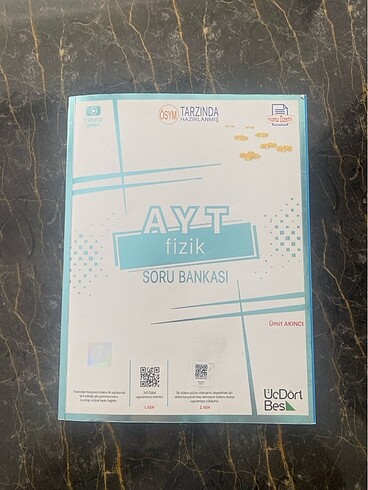 Üç Dört Beş Ayt Fizik Soru Bankası