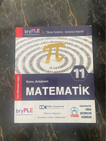 11. Sınıf Konu Anlatımlı Matematik Kitabı
