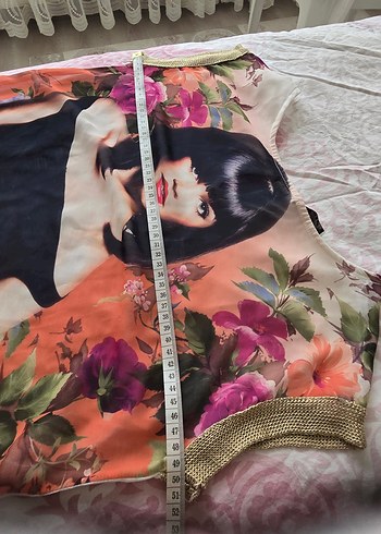 Desenli Kadın Bluz - Görsel 6