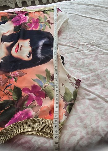 Desenli Kadın Bluz - Görsel 4