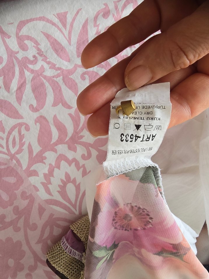 Desenli Kadın Bluz - Görsel 5