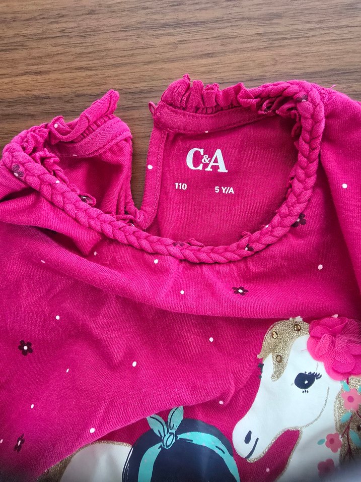 Pembe Bohem Tarzı Kız Çocuk Uzun Kollu sweatshirt - Görsel 2