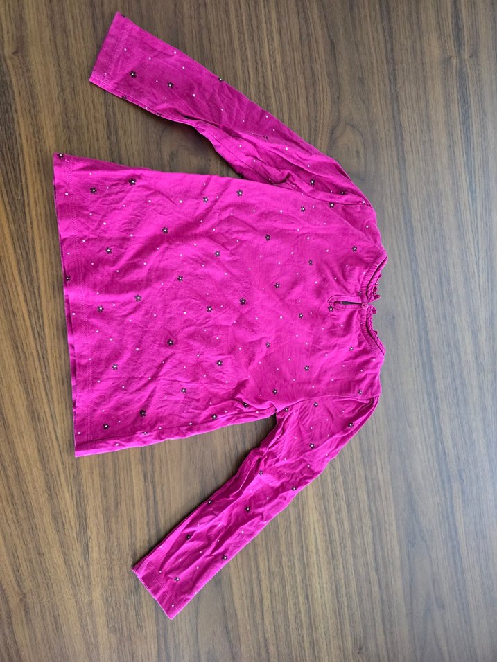 Pembe Bohem Tarzı Kız Çocuk Uzun Kollu sweatshirt - Görsel 3